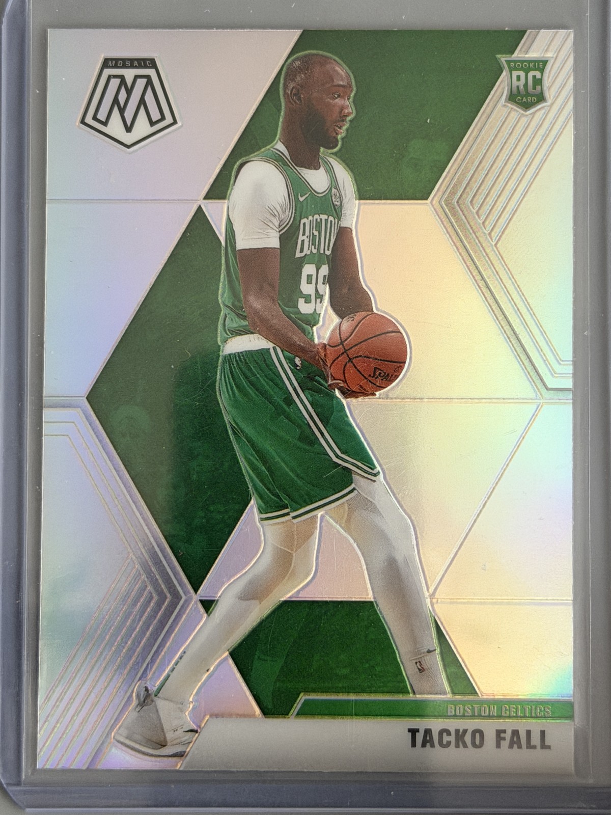 2019-20 Panini Mosaic - Rookies Tacko Fall #244 Silver Prizm (RC)