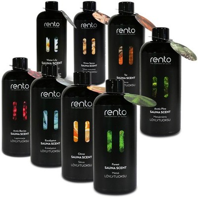 RENTO Sauna Aufguss Konzentrate á 400 ml in der New Edition 8 Düfte zur Auswahl