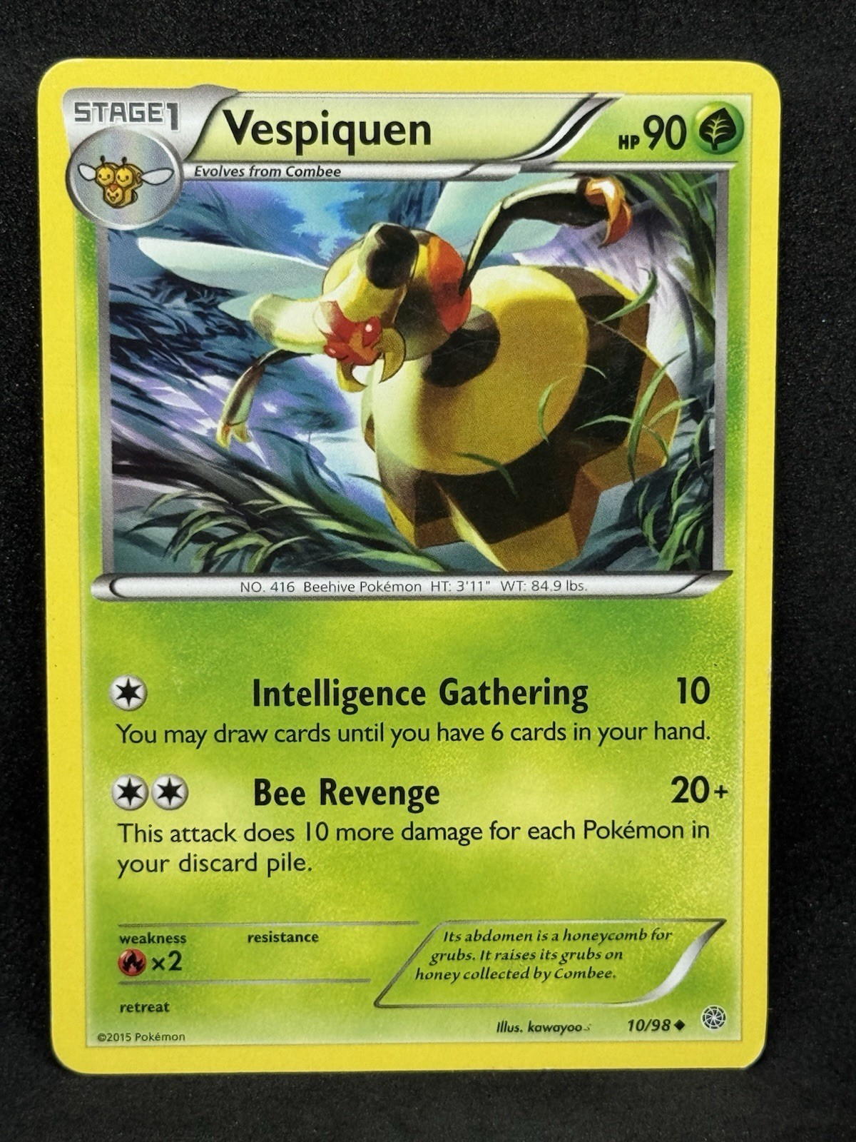 Vespiquen 10/98 Ancient Origins 2015 - Pokémon TCG HP