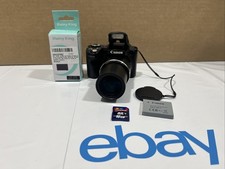Canon Powershot SX510 HS Digital Camera 30x IS 12.1 MP W/ Battery/    16GB SD