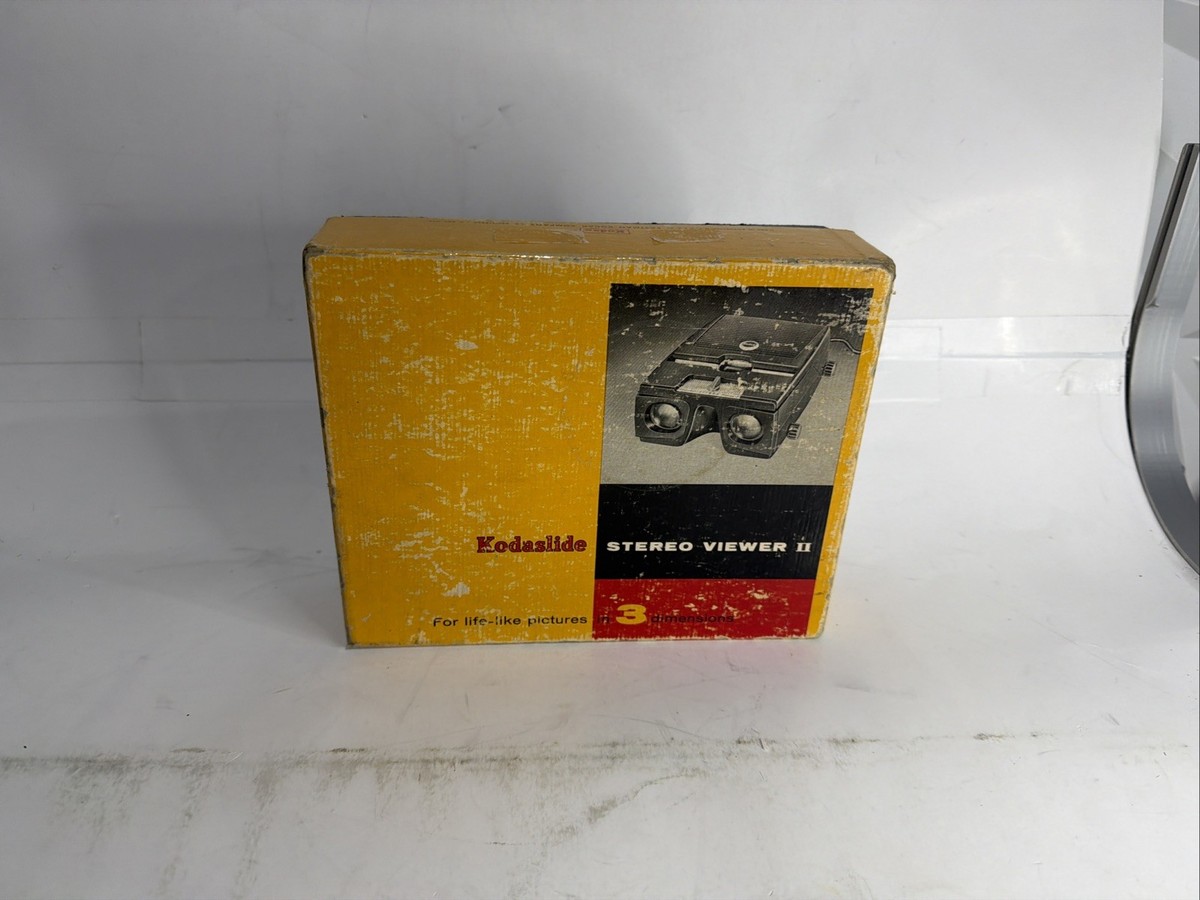 Vintage Kodak Kodaslide Stereo Viewer II Realist Slide Viewer w 