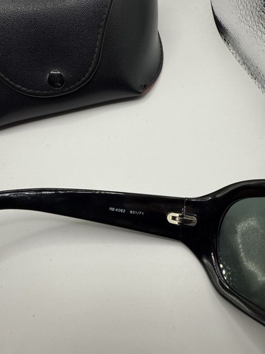 Occhiali da Sole Ray Ban, RB 4062 601/71, Nero 145mm *Leggi Descrizione* MADE IN ITALY - Foto 6 di 9
