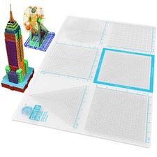3Dmate Base - Transparent 3D Pen Mat 18 x 12 18 x 12 Inches, Multicolor