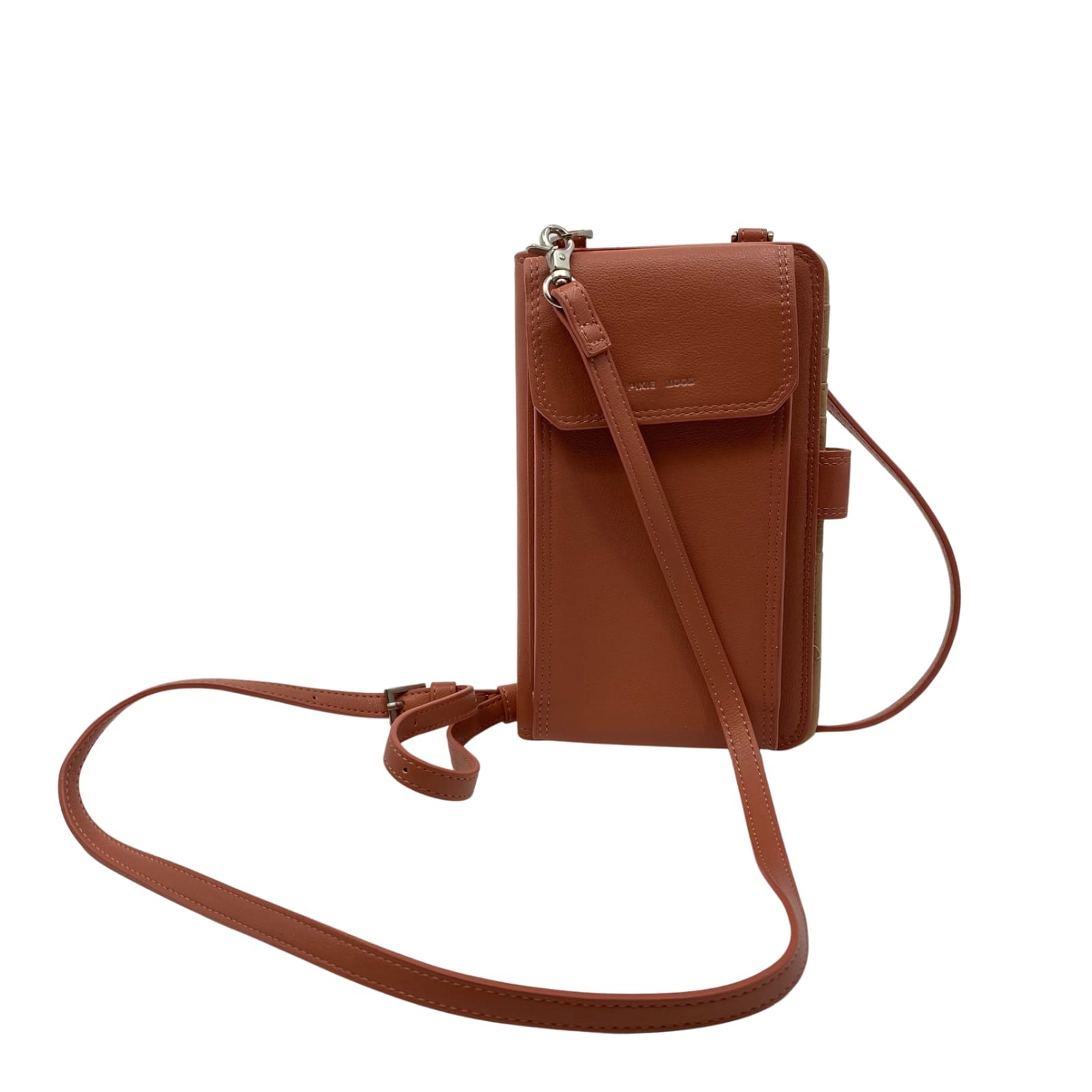 Pixie Mood Pink Faux Leather Crossbody Bag | Stylish Card Wallet