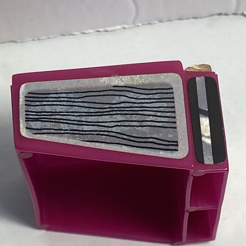 Bandeja de bocadillos de teléfono de TV Barbie 1982 vintage enmarcada Ken discos fotográficos - Imagen 8 de 11