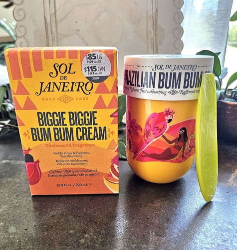 Sol de Janeiro Biggie Biggie Brasilianische Po Bum Körpercreme 16,9 Unzen Neu im Karton!
