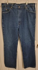 Vintage Levi 517 Orange Tab Bootcut Blue Jeans Men s 40 x30.5 Made In USA 90s