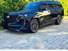 22 Oem Cadillac Escalade-v Original Factory Wheels Rims Bridgestone Tires