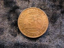 old world coin CANADA Prince Edward Island large cent 1871 KM4 Victoria (409)