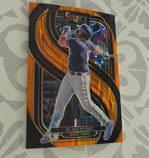 2025 Panini Select Blake Burke Orange Prizm Premier #197 Brewers Baseball