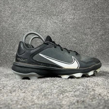Nike Force Zoom Trout 8 Pro MCS CZ5912-011 Boys Size 5.5Y Black Baseball Cleats