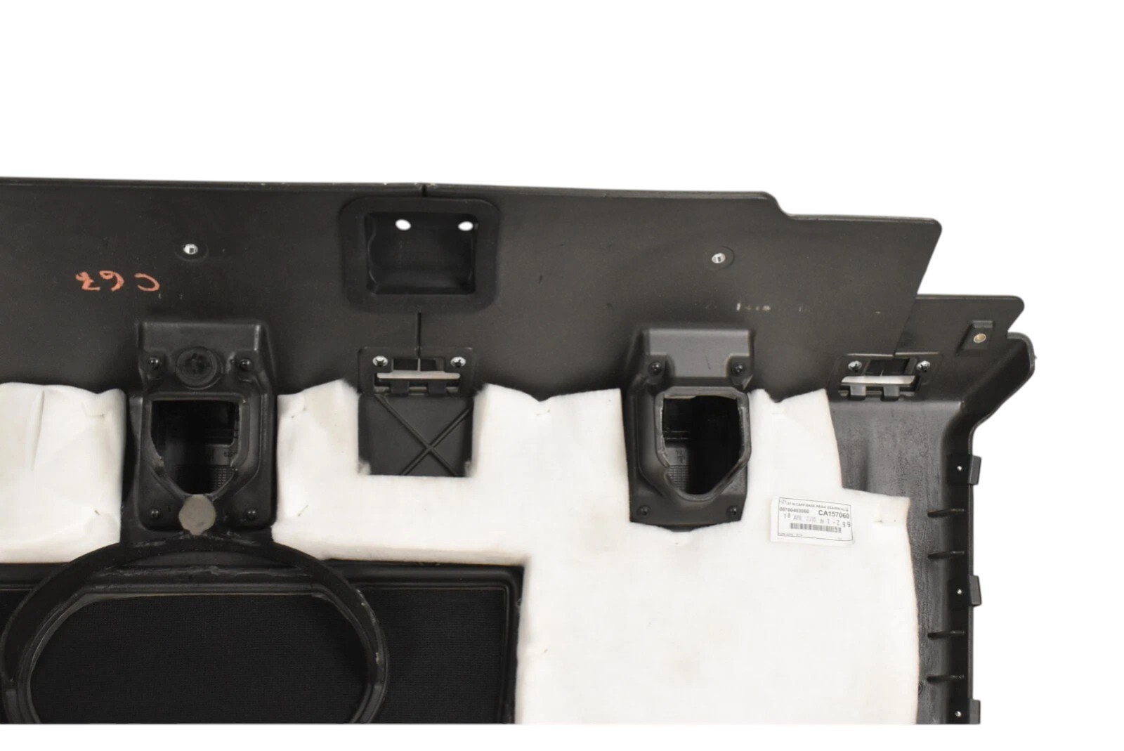14-20 Maserati Ghibli Rear Deck Parcel Shelf Package Tray Trim Panel Cover OEM