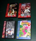 lot of 4 SEGA Genesis video game Cartridges vintage 1994 sports kids