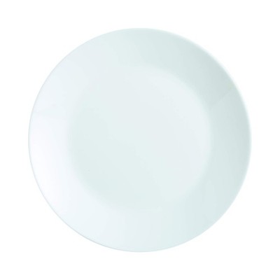 Luminarc Zelie Speiseteller Glas 25 cm weiß mikrowellengeeignet spülmaschinenfest