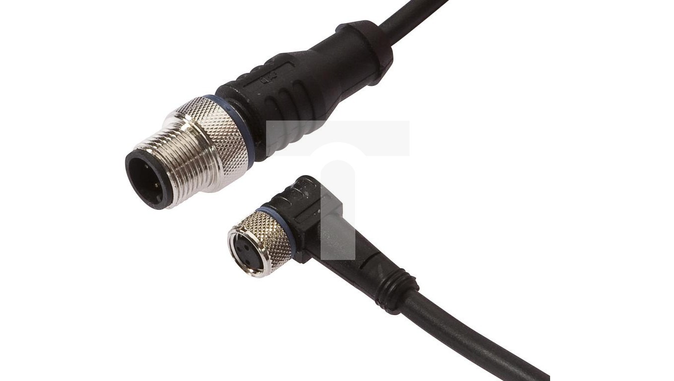 5m Interconnect Cable M8 Female 3 Pin Square VK500F80