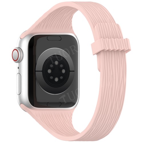 Silikon Armband Strap für Apple Watch Ultra 3 2 49mm Series 11 10 9 8 7 SE 6 5 4 - Picture 31 of 61