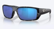 Costa Del Mar Fantail PRO Tiger Shark / Blue Mirror Polarized Glass 580G - NEW