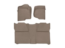Weathertech Floorliner Hp For 2008-2014 Chevrolet Silverado 2500hd3500hd - Tan