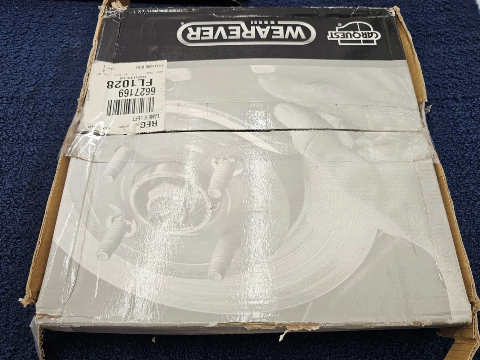 (CANTIDAD 2) Rotor de freno de disco delantero de repuesto modelo Saab 9-3 2003-2011 YH145600 Foto 4 de 4