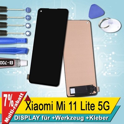 Display Für Xiaomi Mi 11 Lite 5G Bildschirm INCELL Schwarz+