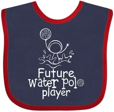 Inktastic Future Water Polo Player Baby Bib Sports Clothing Childs Infant