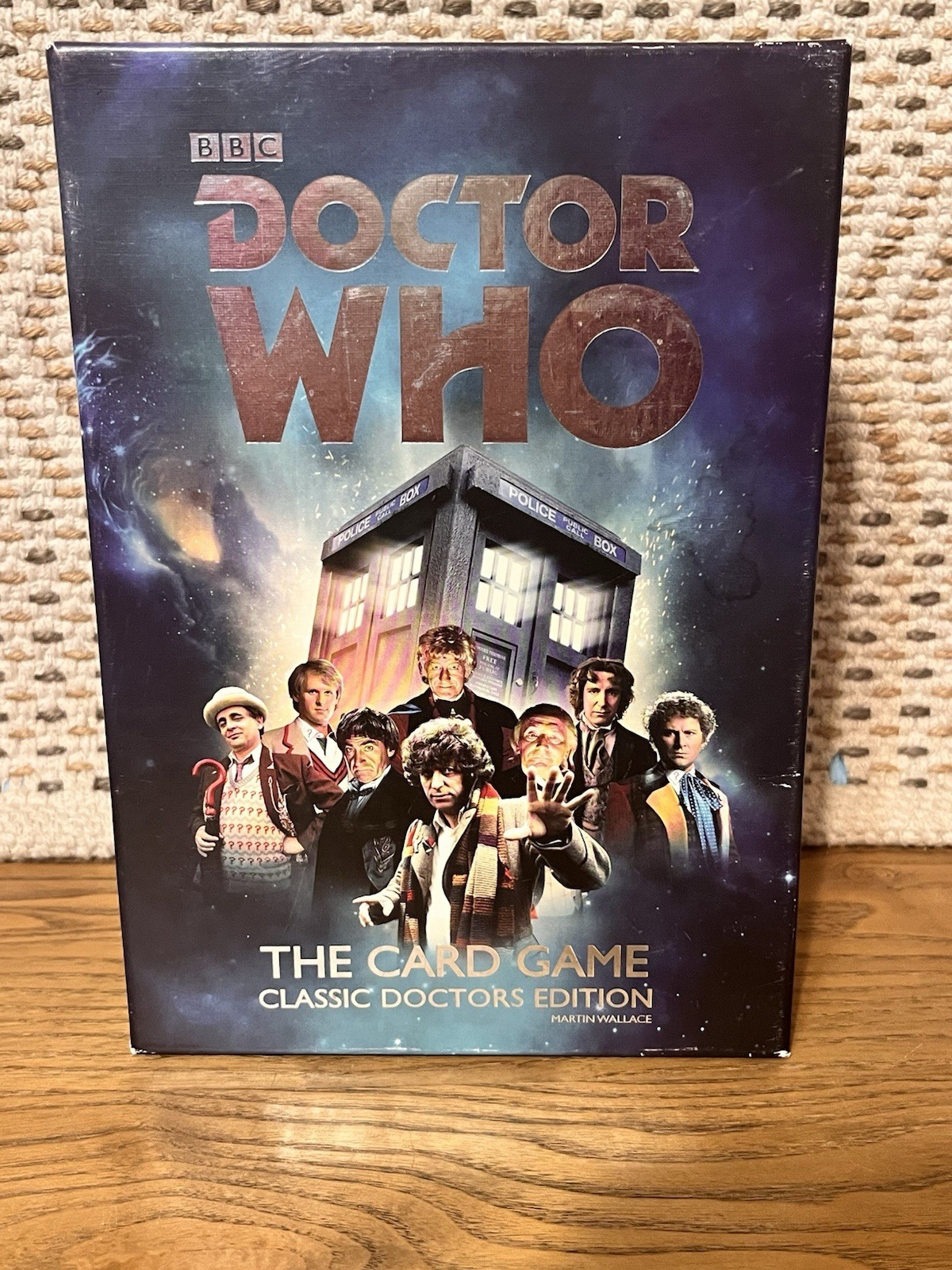 BBC Doctor Who The Card Game Classic Doctors Edition Martin Wallace New