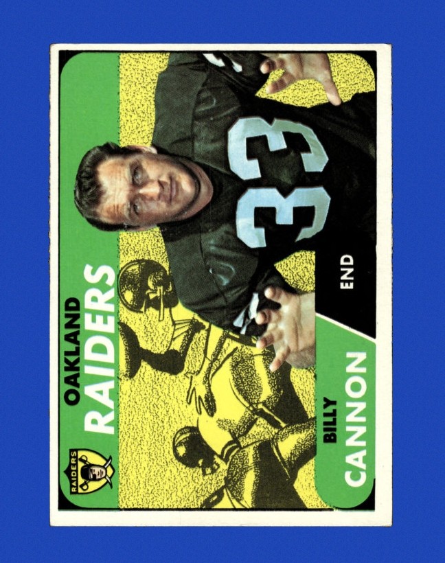 1968 Topps Set-Break # 37 Billy Cannon EX-EXMINT *GMCARDS*