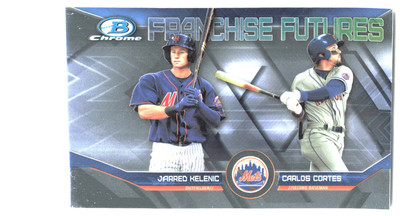 Jarred Kelenic / Carlos Cortes 2018 Bowman Draft #FF-NYM New York Mets RC