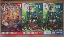 All New Invaders (2015) Issue 01A, 02A And 02C (2nd Printing)