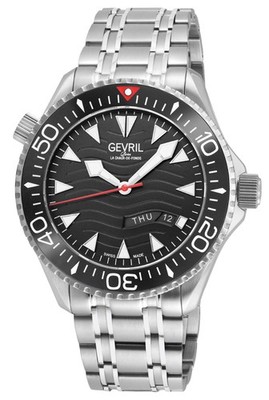 Hudson Yards Swiss Automatic Custom made SW220 - Day/Date display Diver watch, B