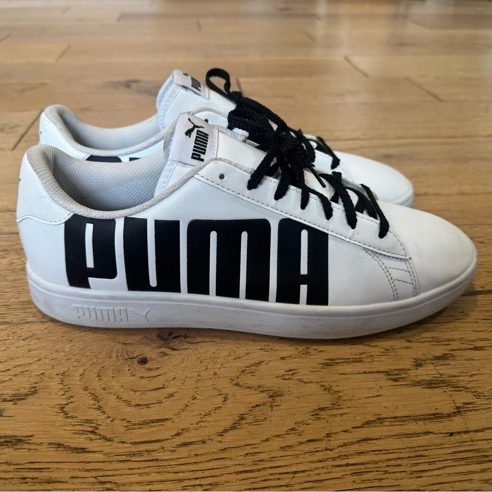 Sneakers Puma bianche e nere uomo taglia 12