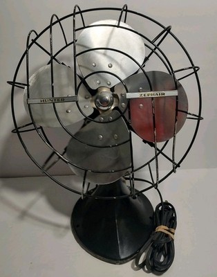Hunter Zephair Vintage Fan 1946-1949 235 C-12 | eBay