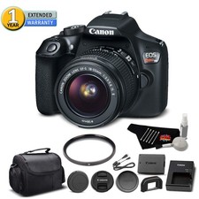 Canon EOS Rebel T6 Digital SLR Camera 1159C003 with 18-55mm f/3.5-5.6 is II Lens