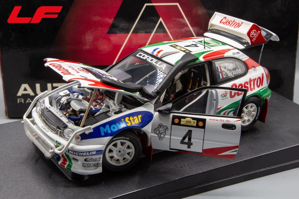 1:18 Toyota Corolla WRC #4 1999 Safari Rally Kenya - Autoart - Immagine 3 di 4