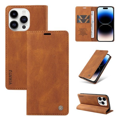 For iPhone 16 16e 15 14 13 12 11 Pro Max XS 8 Magnetic Leather Case Wallet Cover - Picture 95 of 109
