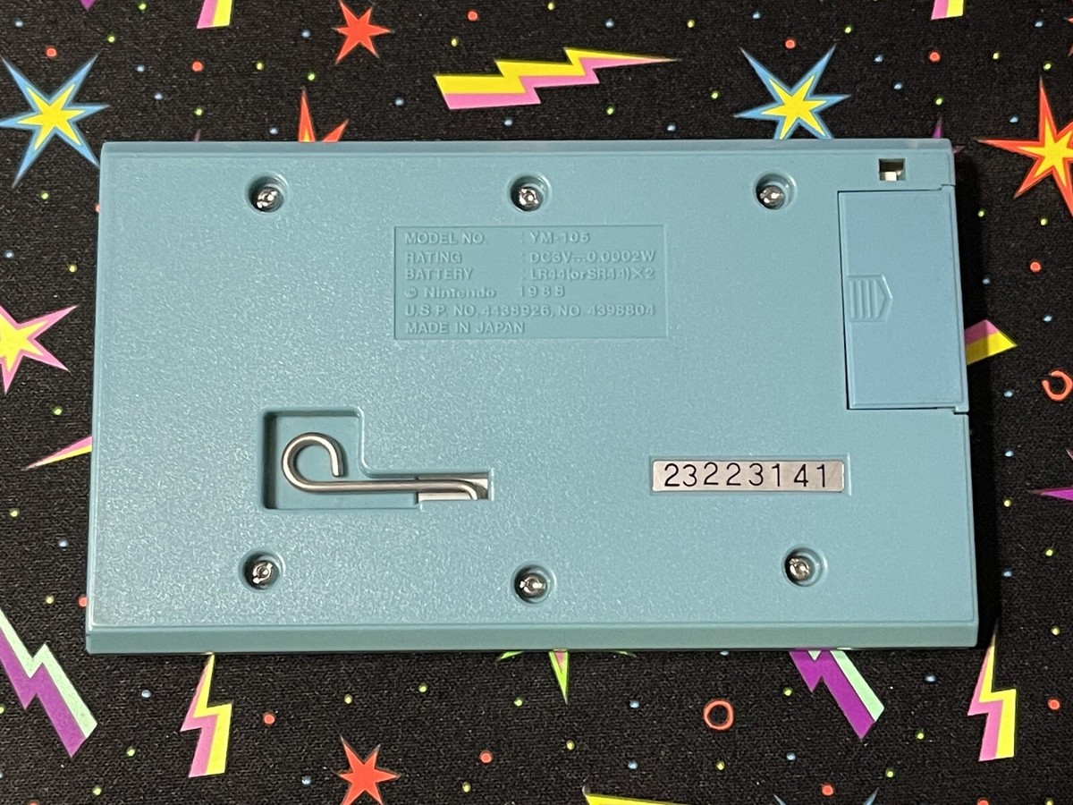 Vintage 1988 Nintendo Game & Watch Super Mario Model YM-105