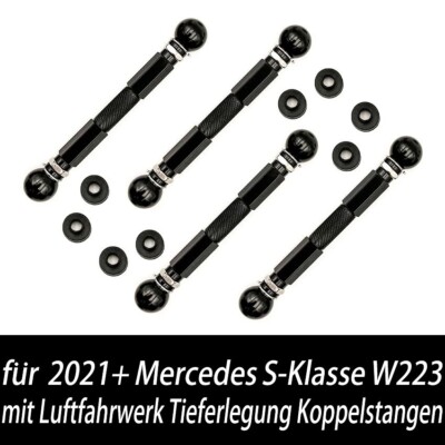 Für Mercedes Benz S Klasse W223 Airmatic Luftfahrwerk Tieferlegung Koppelstangen