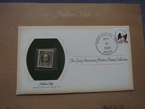 6 SELLOS de Colección de Estampillas Históricas de Grandes Americanos con Certificado de Autenticidad Franklin Mint - Imagen 13 de 24