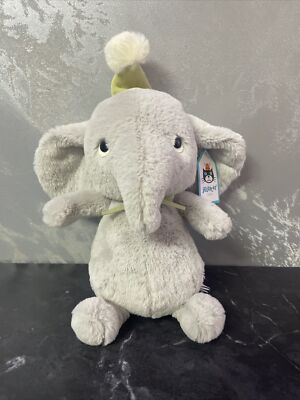 Jellycat Jollipop Elephant with Hat Grey 20cm Soft Toy JOL3E BNWT