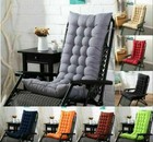 Sun Lounger Cushion Garden Sunbed Furniture Chair Pad Replacement Outdoor Patio