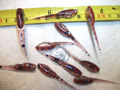 70-1 3/4''-CRAPPIE-PANFISH-STINGERS-SOFT FISHING MINNOWS-GRUBS-LURES-JIGS-SCENT