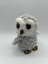 2016 TY Beanie Babies Silk Boos Owlette the Owl Plush Stuffed Animal Toy 6"