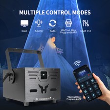 8W Stage Laser Light Disco DJ Projector Led RGB Laser Light Wedding APP Control