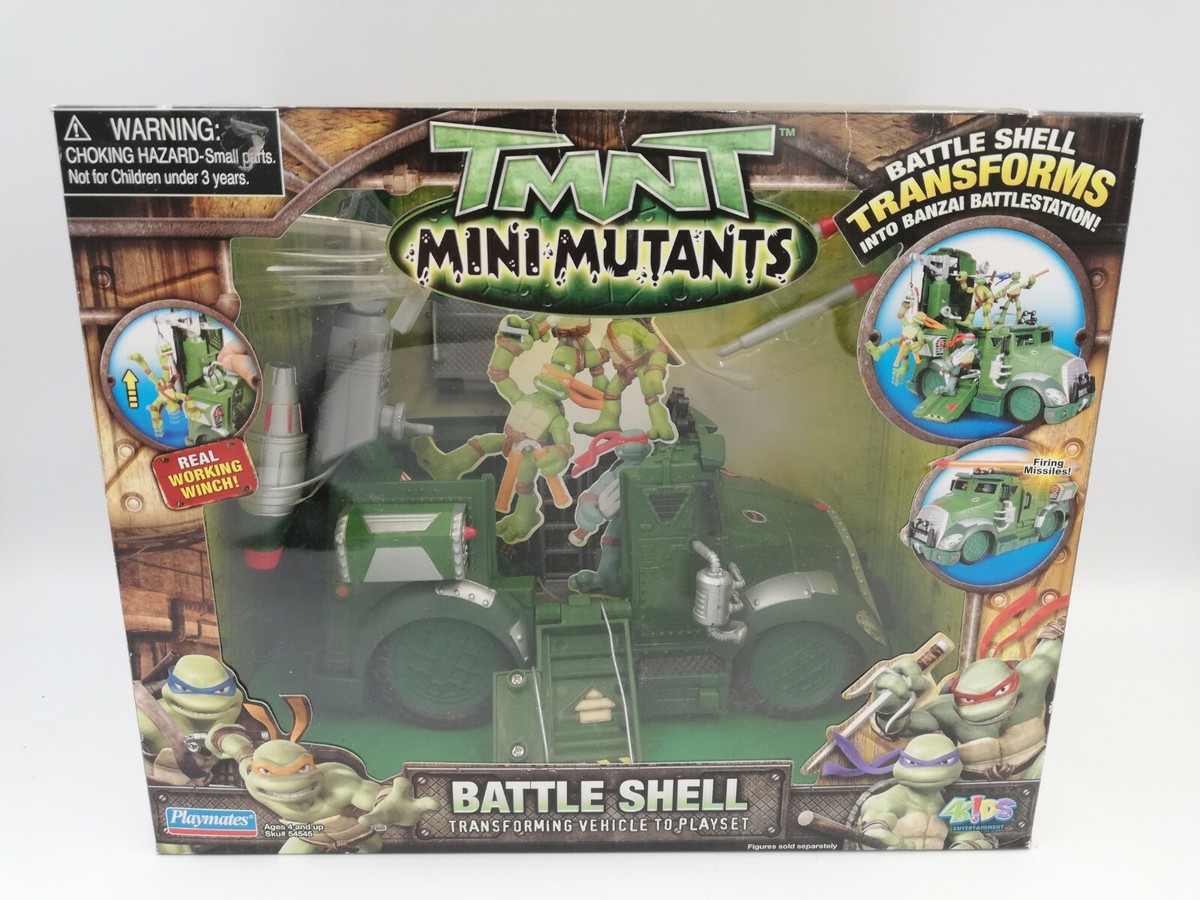 Teenage Mutant Ninja Turtles Mini Mutants Vehicle Battle Shell