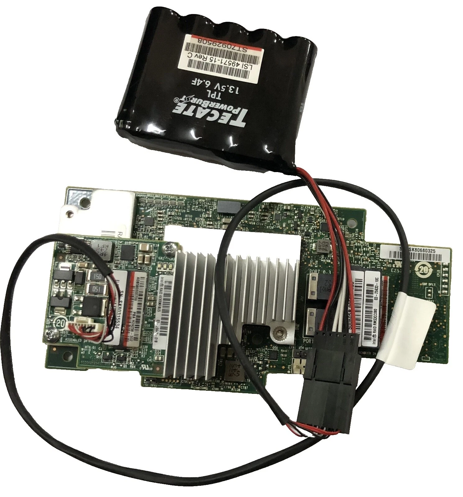 Intel SAS controladores de disco, Tarjetas RAID