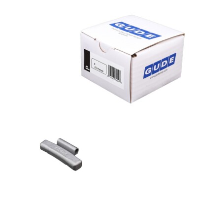 GUDE Tire Wheel Balancing Weights REG P Type Coated Steel Clip On 1.00 oz 25 pcs