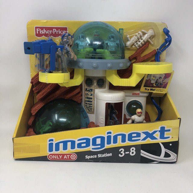 imaginext space station moon set