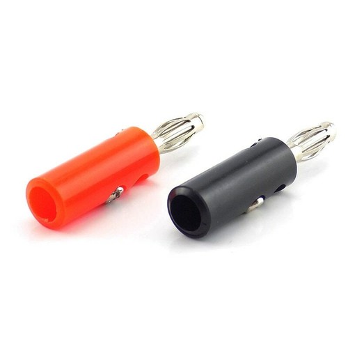 4mm Stackable Banana Plug Male Solderless Speaker Audio Video Jack Connector DIY - Picture 9 of 9