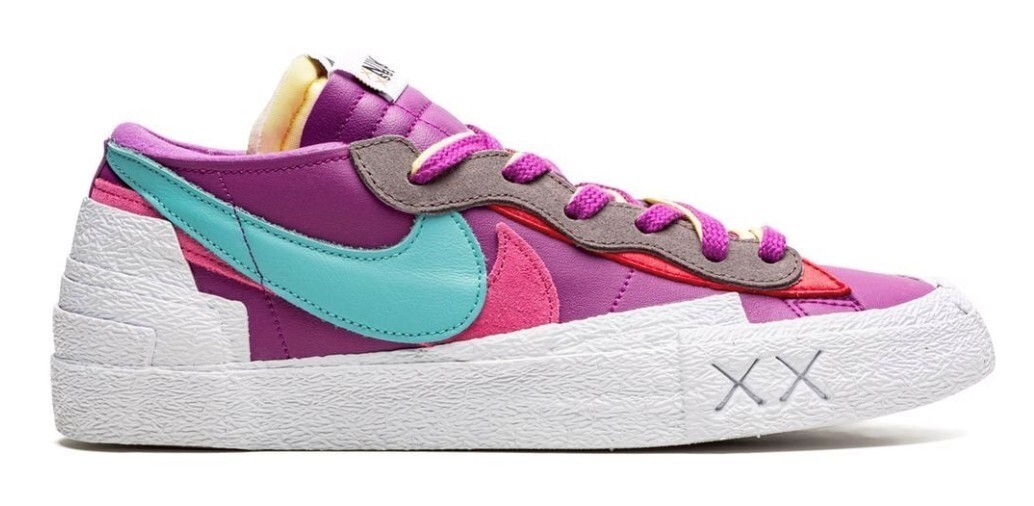 SACAI X NIKE Blazer Sacai x Kaws viola basso tramonto DM7901 500