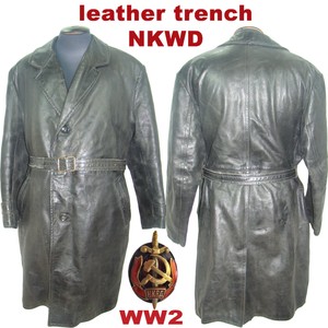 soviet union trench coat
